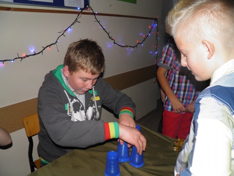 Zabawa andrzejkowo - integracyjna SP